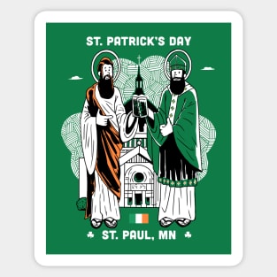 St. Patrick's Day, St. Paul, Minnesota Sticker